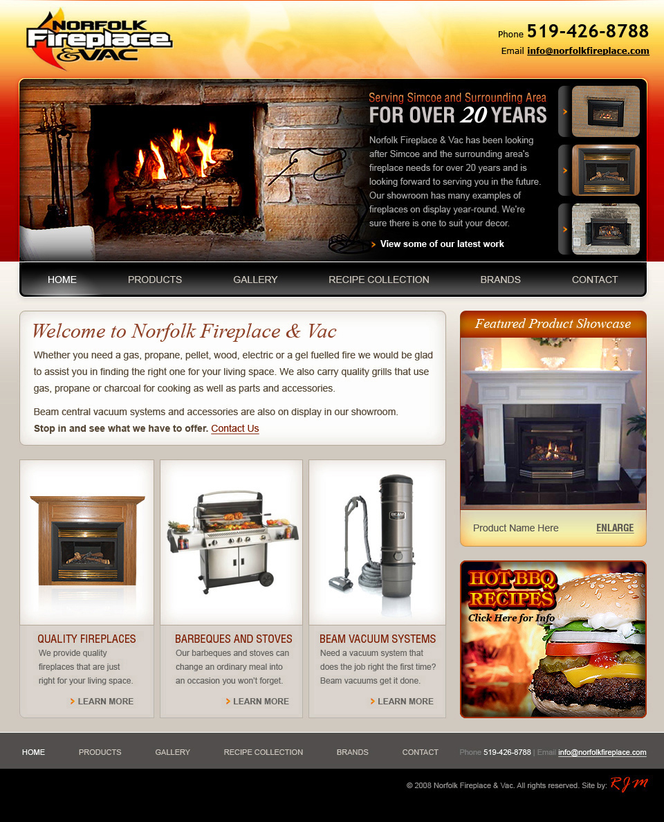Norfolk Fireplace & Vac